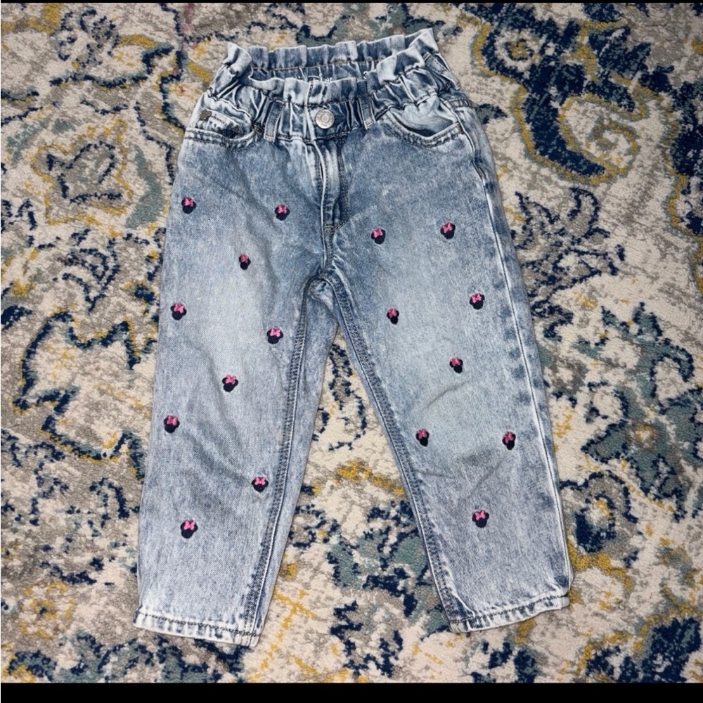 Baby GAP Kids Minnie Mouse Denim Jeans